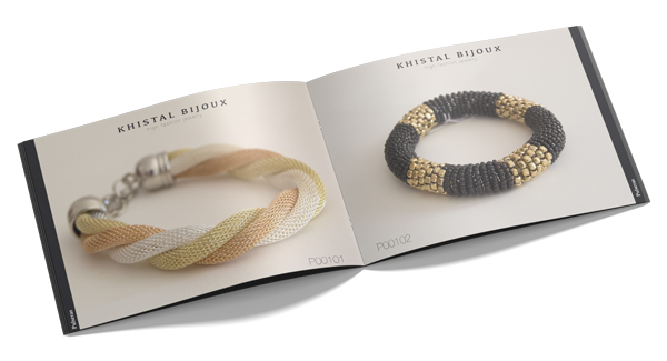 Diseno Catalogo de productos de bisutería para Kristal Bijoux